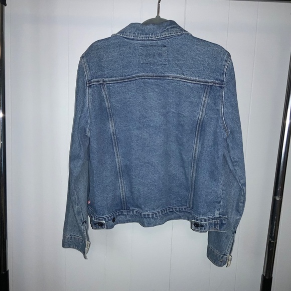 Duck Head Jeans Co blue denim classic Y2K trucker jacket Sz L (1XJP) - Picture 5 of 9